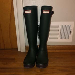 Tall Green and Purple Hunter Boots! 💜💚